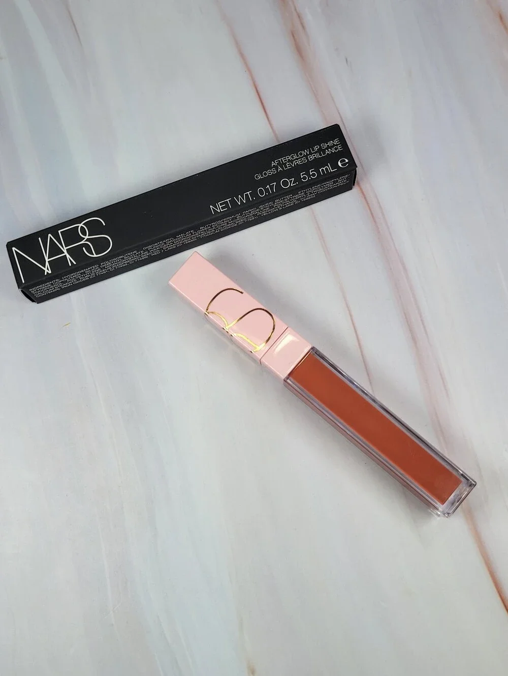 NARS Afterglow Lip Shine in Chelsea Girls BNIB